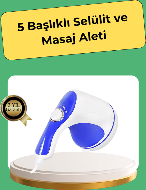 Selülit ve Sıkılaştırıcı Masaj Cihazı – Çok Fonksiyonlu