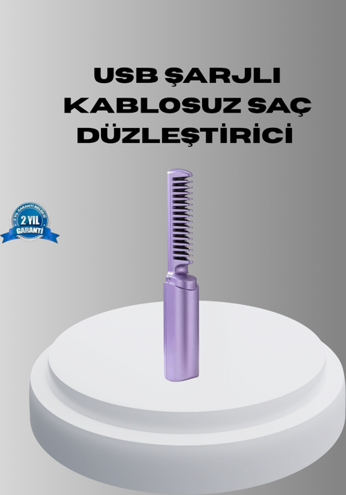 Profesyonel Saç Düzleştirici – Saç Tipine Göre Ayarlanabilir Sıcaklık ve Koruma