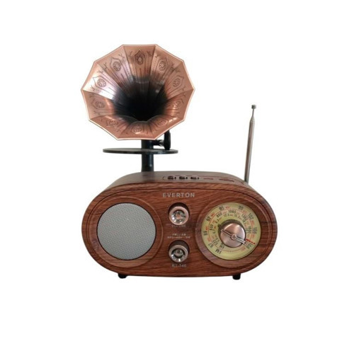 Rt-746 Bluetooth Fm-Usb-Tf-Aux Şarjlı Nostaljik Radyo
