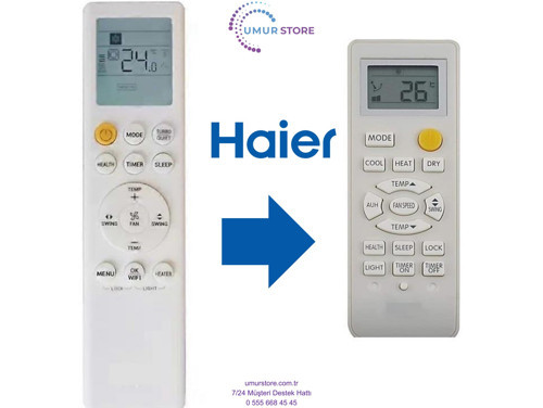 Haier İnverter Klima Kumandası