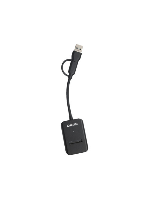 Usb-A + Usb-C 10- M Key M.2 Nvme Ssd Taşınabilir Disk Yerleştirme Adaptörü Dk-Ac-Dsem3