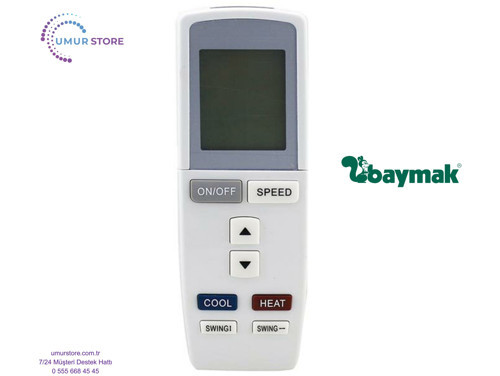 Baymak Elegant Plus 09 Klima Kumandası – İnverter
