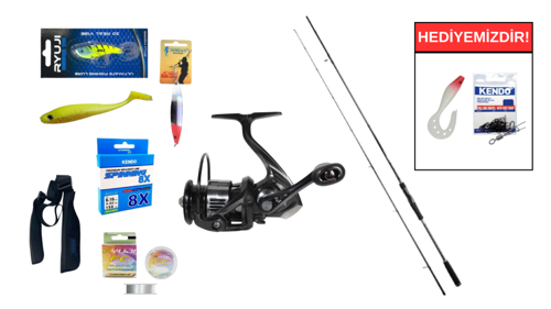 Dragon Monster 278cm 5-55gr&Ryuji Infinity 4000M Spin Seti
