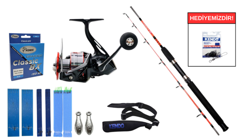 Pagrus 1.80 m 60-120 gr&Ryuji Raptor 6000D Tekne Seti