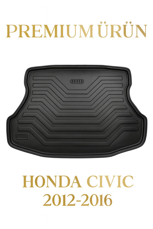 Honda Civic 2012-2016 3D Bagaj Havuzu Premium