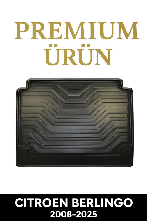 Citroen Berlingo 2008-2025 Uyumlu Bagaj Havuzu 3D Premium