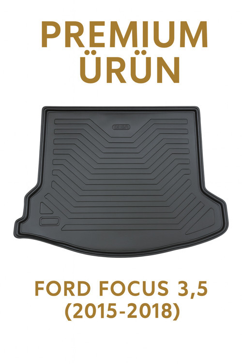 Ford Focus 3.5 Sedan 2015-2018 3D Bagaj Havuzu Premium