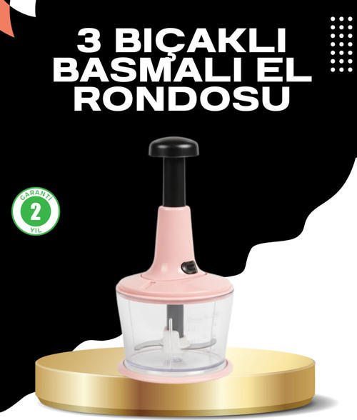 Sebze Soğan Doğrayıcı Manuel Güçlü Gövdeli