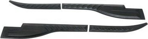 MITSUBISHI L200 2007 Set 4 Parça Kapı Kaplama Siyah Mat Asa Kum Desen Yarasa