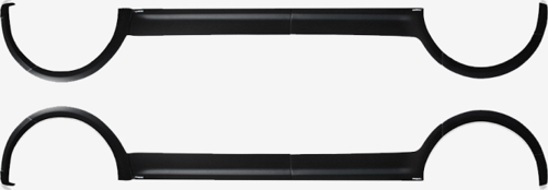 VOLKSWAGEN CADDY 2004 Set 12 Parça Çamurluk Kaplama Siyah Mat Asa Kum Desen Uzun Şase Soldan Sürgülü
