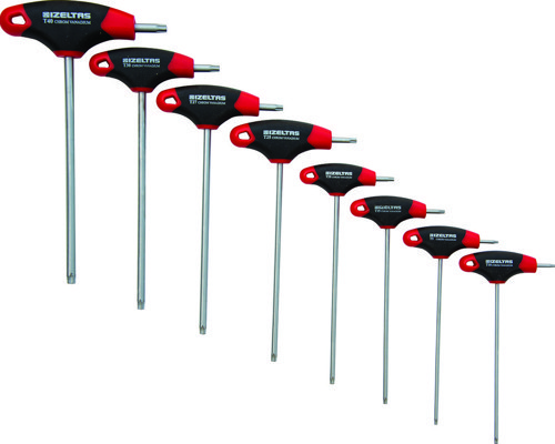 4909008108 8 parça t tipi torx allen takımı