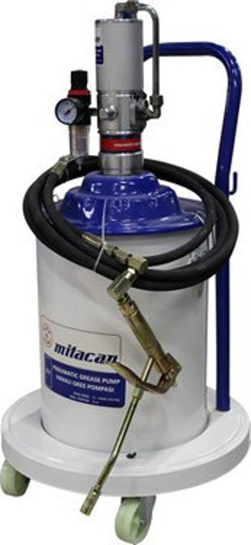 mtgp5020 havalı gres pompası 20 kg depolu 50:1