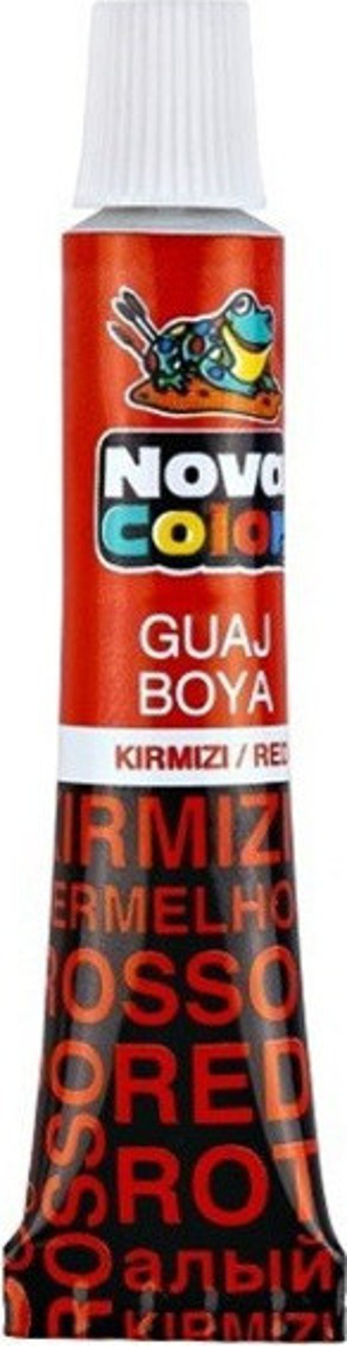 Guaj Boya Kırmızı Tüp - 4 adet