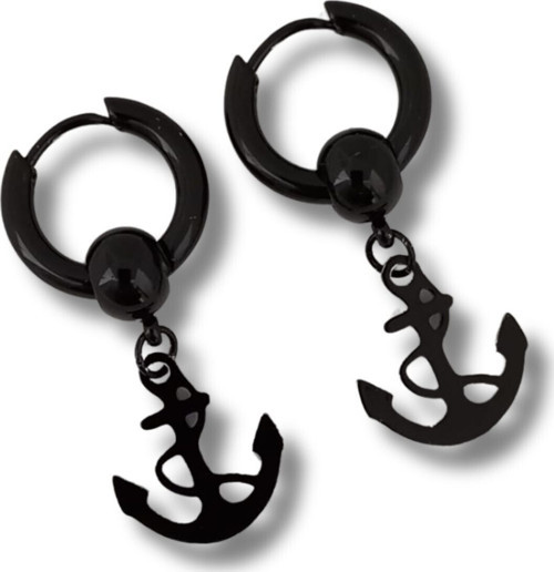 Black Anchor Küpe