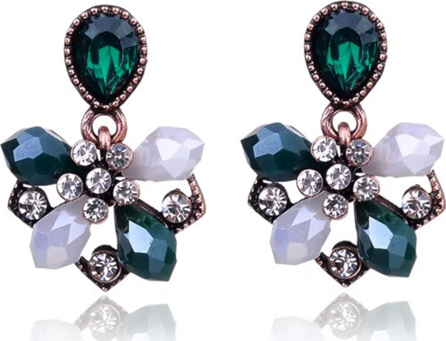 Kristal Damlalar Küpe No1