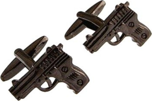 Siyah Glock Tabanca Kol Düğmesi