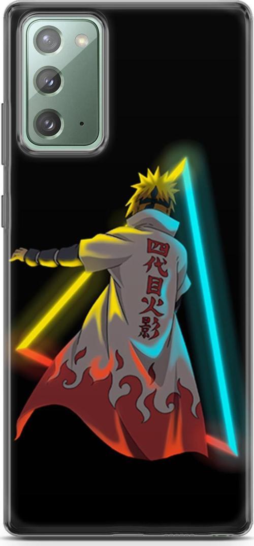 Samsung Galaxy Note 20 uyumlu Anime 32 Koruma Kılıfı Minato Neon Naruto