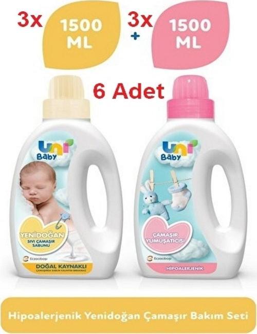 Yeni Doğan Deterjan Seti 6 Lı Set