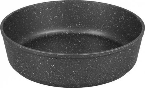 3411 Granit Yuvarlak Fırın Tepsisi 30x8,5 Cm Sütlü Kahve