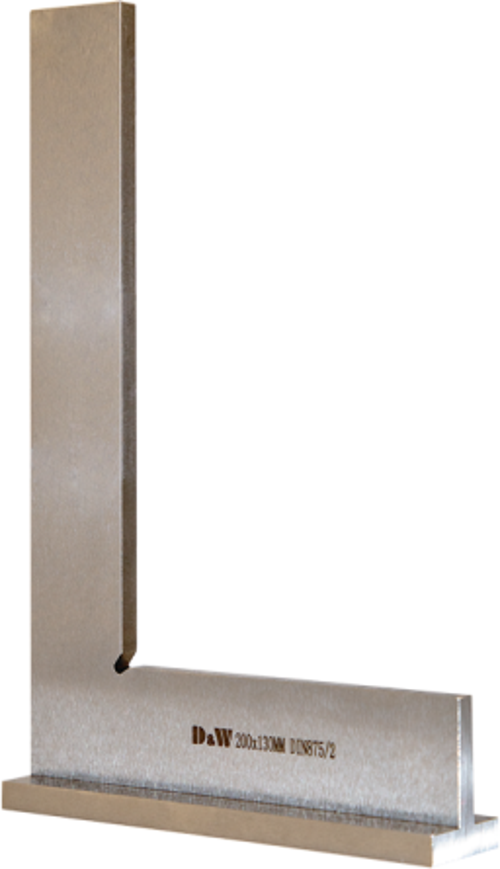 DWMeasuring DIN 875 Şapkalı Gönyeler 250 x 165mm