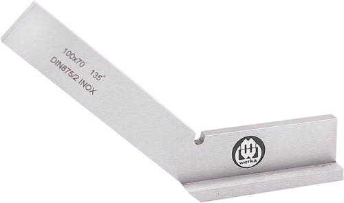 135° Şapkalı Gönye DIN875/2 120x80mm