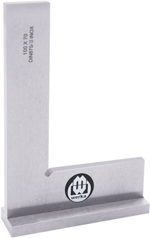 Şapkalı Gönye DIN875/2 200x130mm