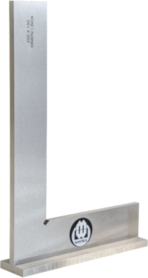 Şapkalı Gönye DIN875/1 200x130mm