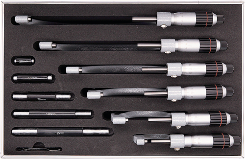 0-150x0.01mm 6prç.DışÇap MikrometreSet