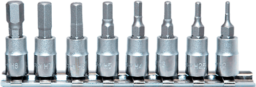 NTTools 8 Parça 1/4" CR-V Allen Lokma Seti
