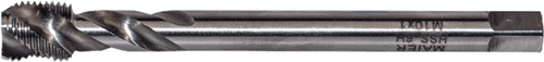 DIN 374 35° Helis Kanal-Metrik İnce Diş HSS Makine Kılavuzları MF 16 x 1.50