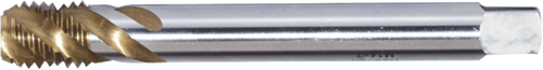 DIN371 Titanyum Kaplı 35° Helis-Metrik HSS Makine Kılavuzları M5 x 0.80