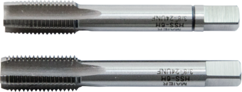 DIN2181 Düz Kanal 2 Parçalı Takım -UNF İnce Diş HSS Makine Kılavuzları UNF 7/8" x 14