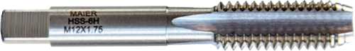 DIN 352 No.3 Son Kılavuz Metrik HSS El Kılavuzları M8 x 1.25