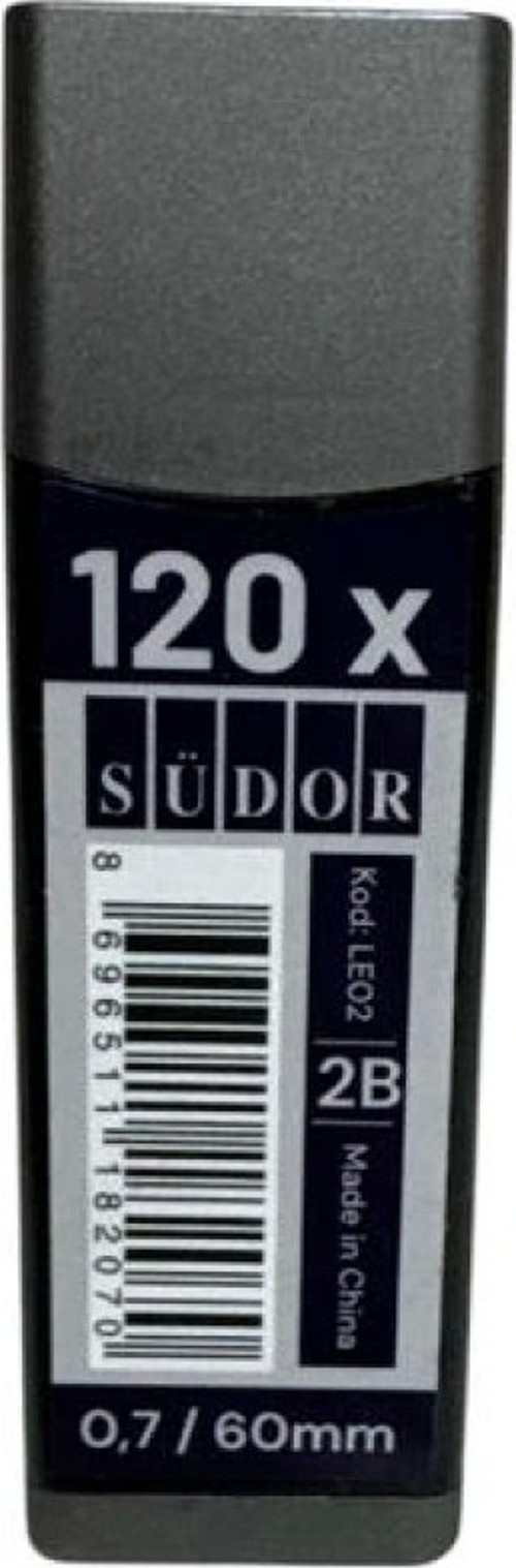 LE02 120'Lİ MİN 0.7 2B 60mm VERSATİL KALEM UÇ -