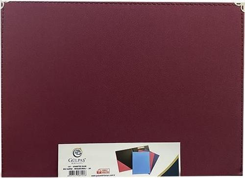 Sekreterlik Bez Kapaklı Bordo
