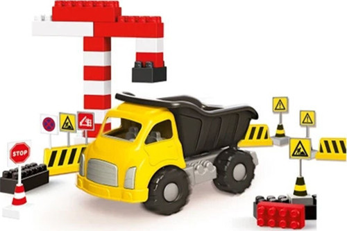 5219 OYUNCAK JUMBO KAMYON VE BLOKLAR 40 PARÇA