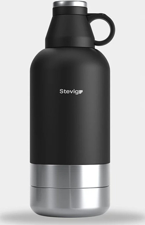 STEVIG 4 MULTI-CUP ÇELİK TERMOS 1.9 LT. BLACK ST-212