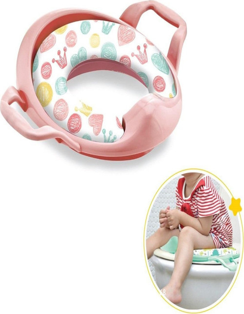 Mega Klozet Adaptörü 064 Soft Pembe
