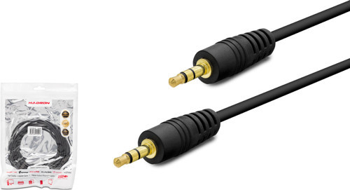 Hdx1030 3.5Mm To 3.5Mm Kablo 2Line Gold 3M Siyah