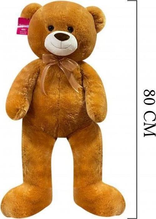 Salaş Ayı 80 Cm Kahverengi Peluş Ayı