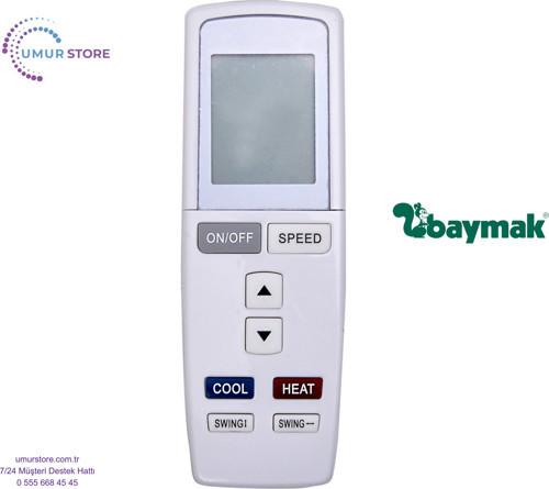 Baymak Elegant Prime 09 İnverter Klima Kumandası