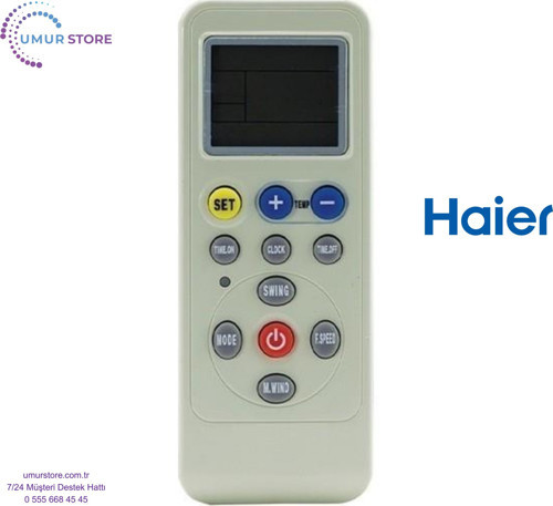 Haier HSU-18HD03 Uyumlu Klima Kumandası