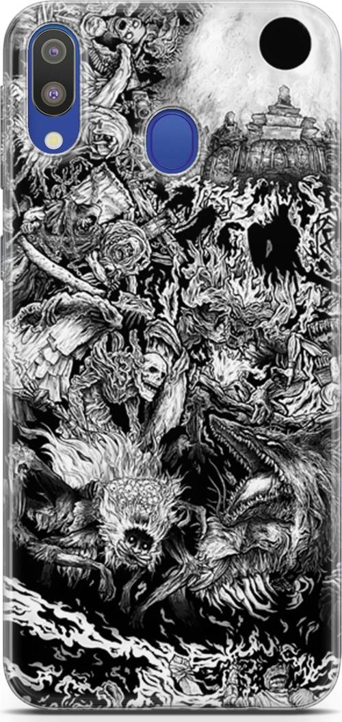 Samsung Galaxy M20 için Anime 7 HD Kapak Berserk Dark Souls