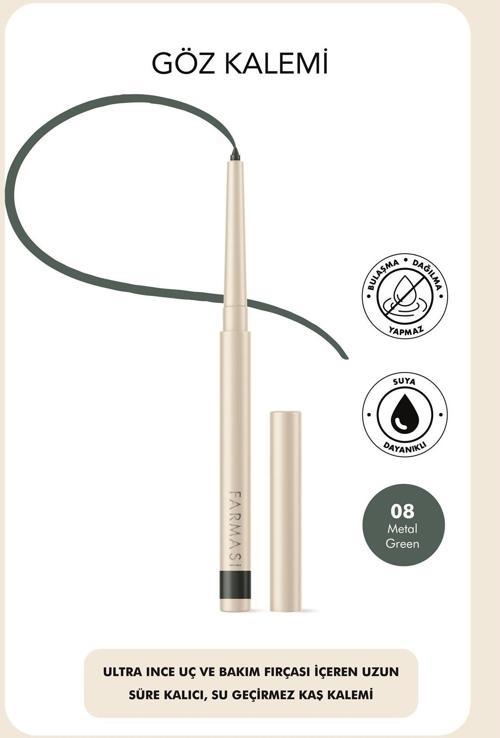 Asansörlü Göz Kalemi 08 Metalgreen