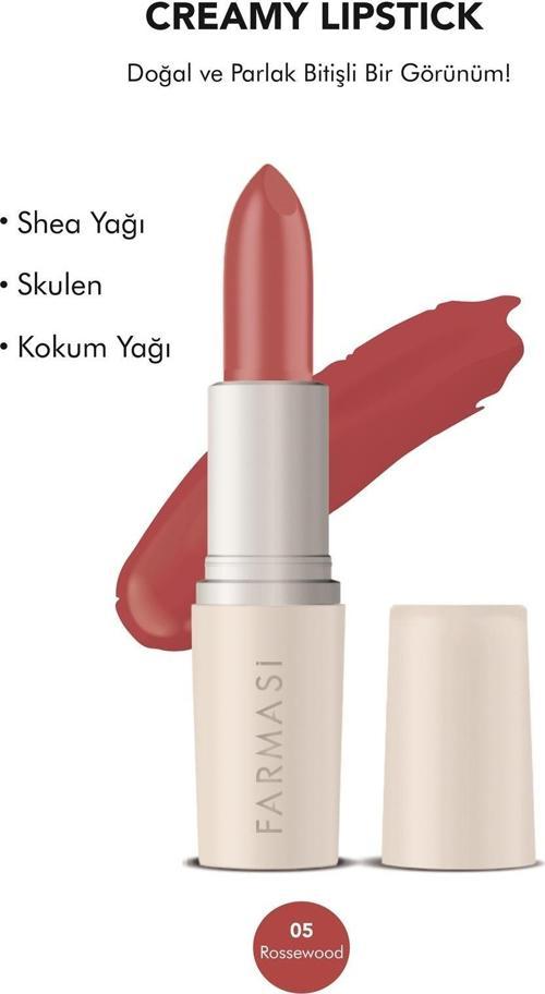 Creamy Lipstick 05 Rosewood 4 Gr