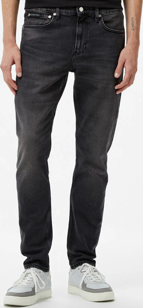 Men's Slim Taper Jean Erkek Kot Pantolon Siyah