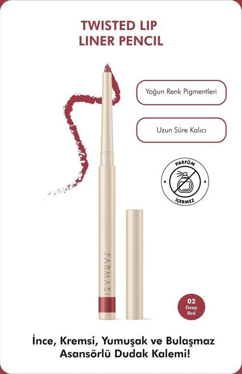 Dudak Kalemi 02 Deep Red