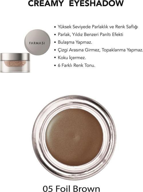 Krem Göz Farı Foıl Brown 3 Gr
