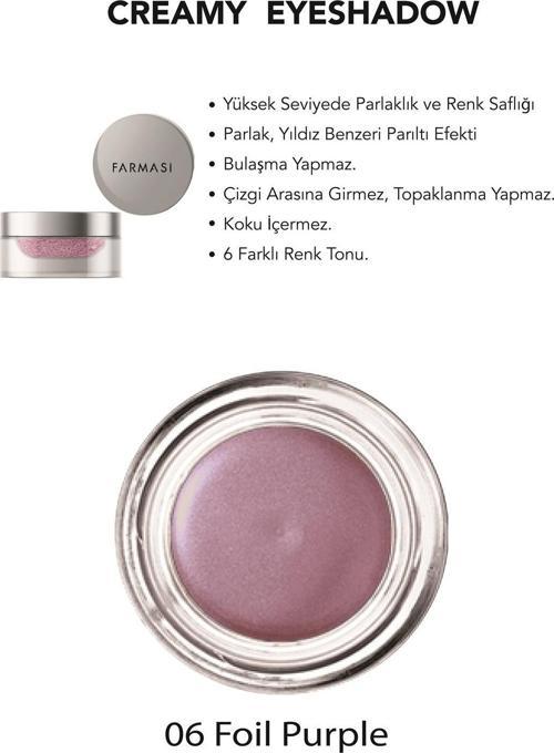 Krem Göz Farı Foıl Purple 3 Gr