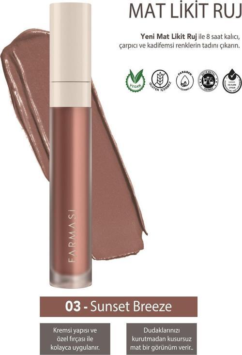 Mat Likit Ruj 03 Sunset Breeze